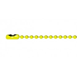 Yellow ball-chain for dogtags