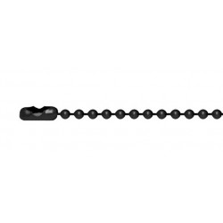 Black ball-chain for dogtags