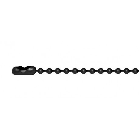 Black ball-chain for dogtags
